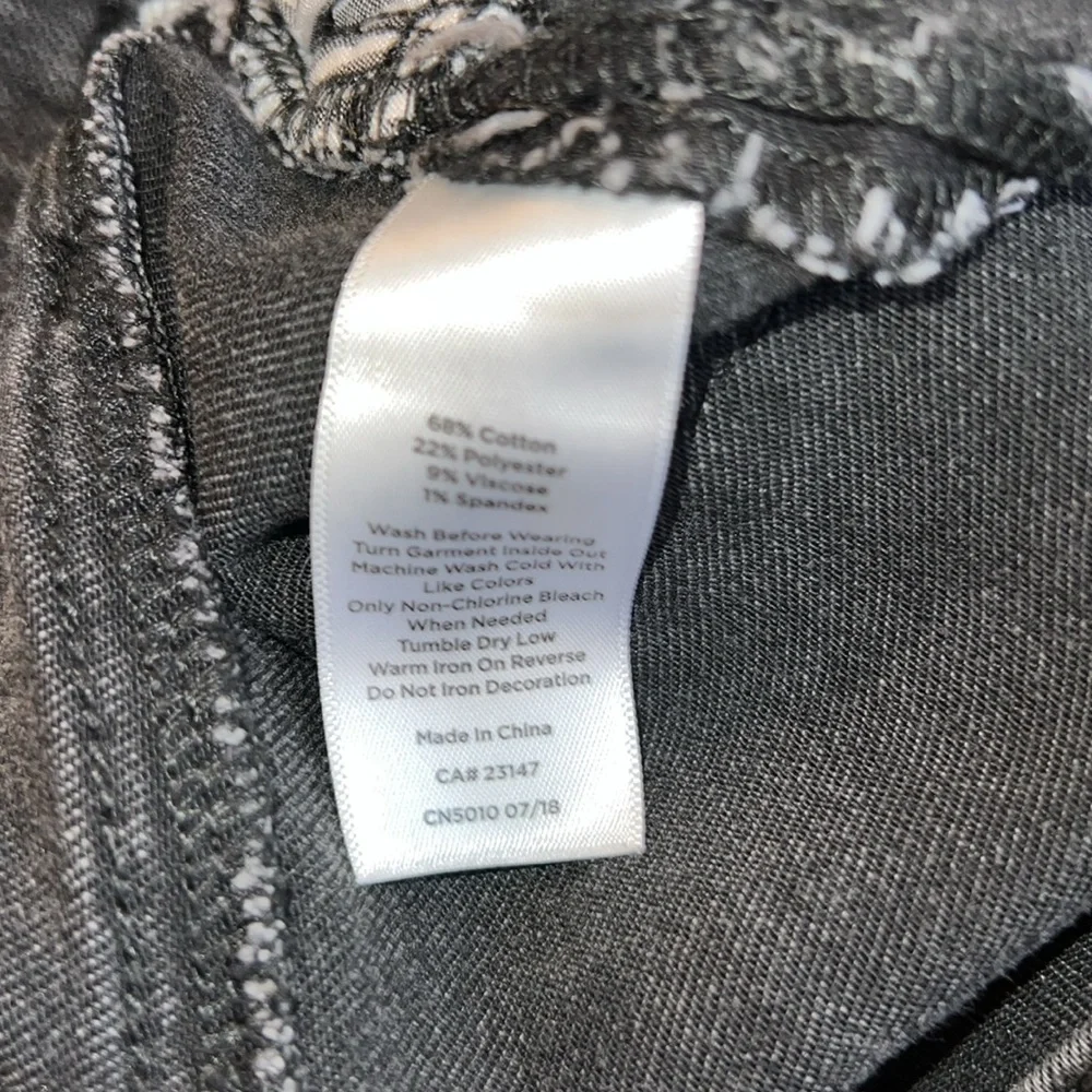Talbots Black Limited Edition High-Rise Jegging Ankle 4P - Picture 7 of 9